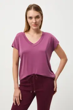 Medicine tricou femei, culoarea violet imagine