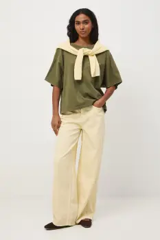 Medicine tricou oversized de femei din bumbac imagine