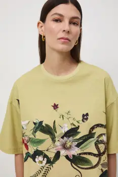 Medicine tricou oversized de femei din bumbac cu elastan imagine