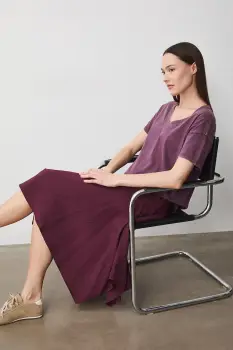 Medicine tricou oversized pentru femei, din bumbac imagine