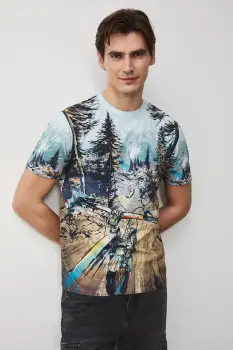 Medicine tricou pentru barbati, din bumbac cu elastan imagine