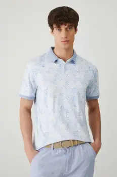 Medicine tricou polo barbati, culoarea alb, modelator imagine