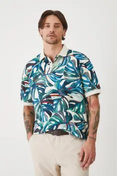 Medicine tricou polo culoarea bej, modelator imagine