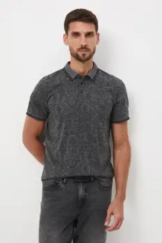 Medicine tricou polo culoarea gri, modelator imagine