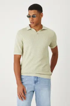 Medicine tricou polo culoarea verde, neted imagine