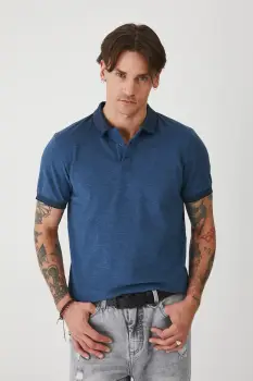 Medicine tricou polo melanj imagine