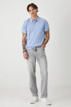 Medicine tricou polo melanj imagine