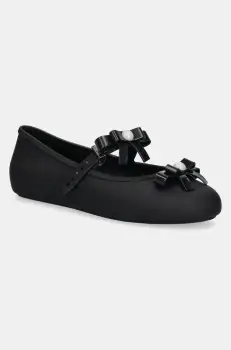 Melissa balerini SOFT BALLERINA BOW culoarea negru, M 35971 imagine