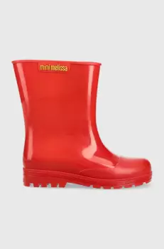 Melissa cizme copii WELLY INF culoarea rosu imagine