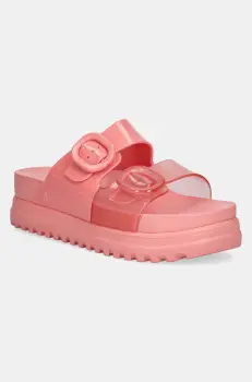 Melissa papuci COZY PLATFORM femei, culoarea portocaliu, cu platforma, M 36158 imagine