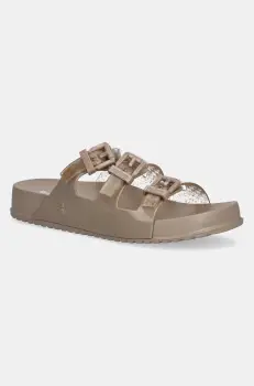 Melissa papuci MELISSA COZY STRIPES AD femei, culoarea bej, M 35943 BC940 imagine