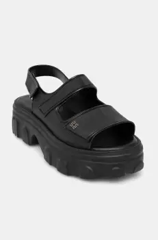 Melissa sandale MELISSA ELLA MOVE AD femei, culoarea negru, cu platforma, M 36150.BH670 imagine