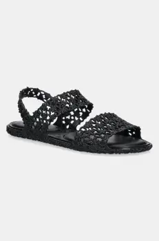 Melissa sandale MELISSA PANC SANDAL + ISABELA CAPETO femei, culoarea negru, M.33440.54143 imagine