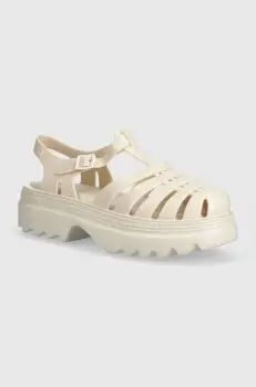 Melissa sandale POSSESSION PLATFORM II AD femei, culoarea bej, cu platforma, M 35818 AX283 imagine