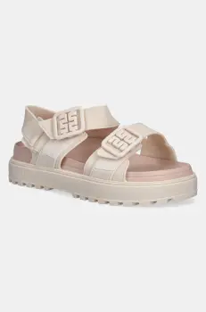 Melissa sandale TOWNY femei, culoarea bej, cu platforma, M 35964 imagine