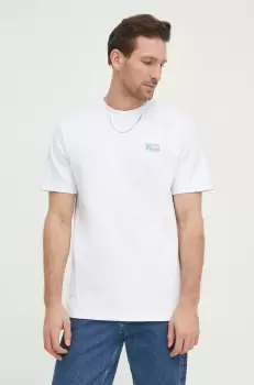 Mercer Amsterdam tricou din bumbac culoarea alb, cu imprimeu imagine