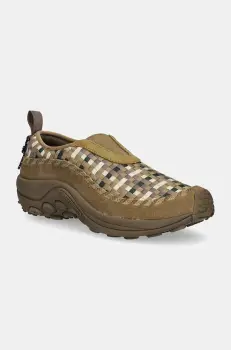 Merrell 1TRL pantofi Jungle Moc Evo Woven Se barbati, culoarea verde, J006443 imagine