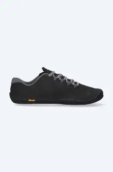 Merrell pantofi de piele intoarsa Vapor Glove 3 Luna femei, culoarea negru, cu toc plat imagine