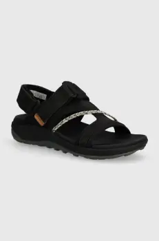Merrell sandale TERRAN 4 BACKSTRAP femei, culoarea negru, J006412 imagine