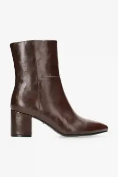 Mexx botine PAM MILA culoarea maro, cu toc drept, izolare usoara, MI001700453W imagine