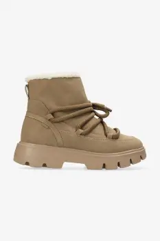 Mexx botine SIGMAR RHYTHM culoarea bej, cu toc plat, izolare usoara, MI001708253W-01 imagine