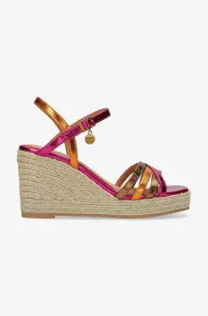 Mexx espadrile NOEMI PAKINA culoarea roz, toc pana, MI001600751W imagine
