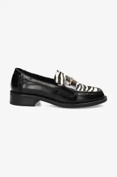 Mexx mocasini PEARL MAE femei, culoarea negru, cu toc plat, MITY1200443W-03 imagine