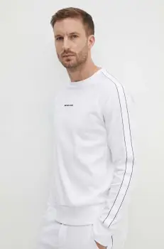 Michael Kors bluza barbati, culoarea alb, cu imprimeu, CT4524C5MF imagine