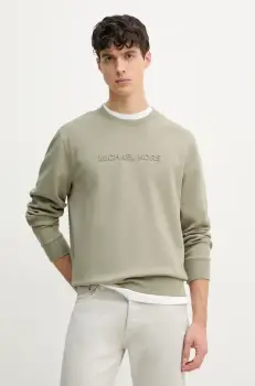 Michael Kors bluza barbati, culoarea negru, cu imprimeu, CF4528J5MF imagine