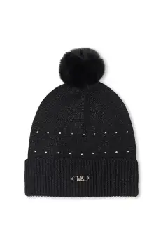 Michael Kors caciula copii culoarea negru, R30518 imagine