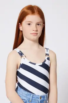 Michael Kors costum de baie dintr-o bucata pentru copii culoarea albastru marin, R30299 imagine