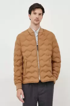 Michael Kors geaca barbati, culoarea maro, de tranzitie imagine