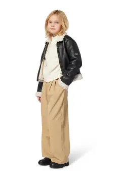 Michael Kors geaca copii culoarea maro, R30455 imagine