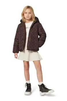 Michael Kors geaca copii culoarea maro, R30456 imagine