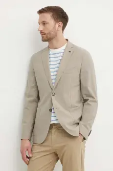 Michael Kors geaca de lana culoarea bej, MK0SB01025 imagine