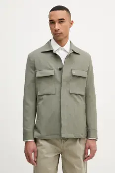 Michael Kors geaca tip camasa barbateasca cu amestec de lana imagine