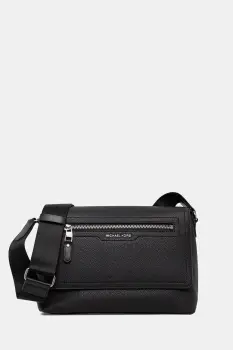 Michael Kors geanta de piele HUDSON culoarea negru, 33T5LHDM0L imagine