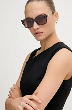 Michael Kors ochelari de soare femei, culoarea bordo, 0MK2237U imagine