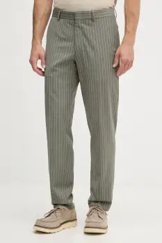 Michael Kors pantaloni barbati cu amestec de lana imagine