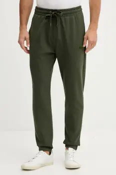 Michael Kors pantaloni de trening culoarea verde, uni, CF552885MF imagine