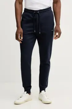Michael Kors pantaloni de trening din bumbac culoarea bleumarin, uni, CR652VFHC4 imagine