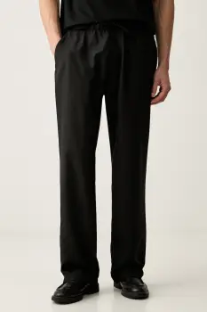 Michael Kors pantaloni regular pentru barbati cu amestec de lana imagine