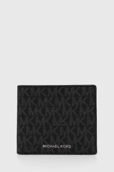 Michael Kors portofel barbati, culoarea negru, 39S4LHUF2B imagine