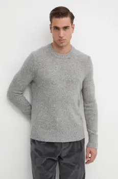 Michael Kors pulover de lana barbati, culoarea gri, CF460D2322 imagine