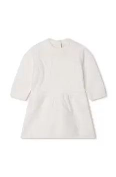 Michael Kors rochie fete culoarea alb, mini, drept imagine