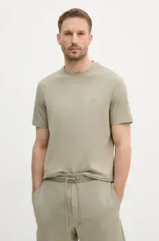 Michael Kors tricou barbati, culoarea verde, uni, CR451V9HFK imagine