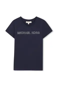Michael Kors tricou copii culoarea albastru marin, R30314 imagine