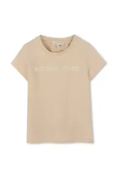 Michael Kors tricou copii culoarea bej, R30314 imagine