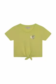 Michael Kors tricou copii culoarea galben imagine