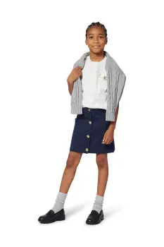 Michael Kors tricou de bumbac pentru copii culoarea alb, R30494 imagine